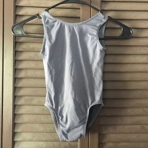 Solid Grey GK Elite Gymnastics Leotard